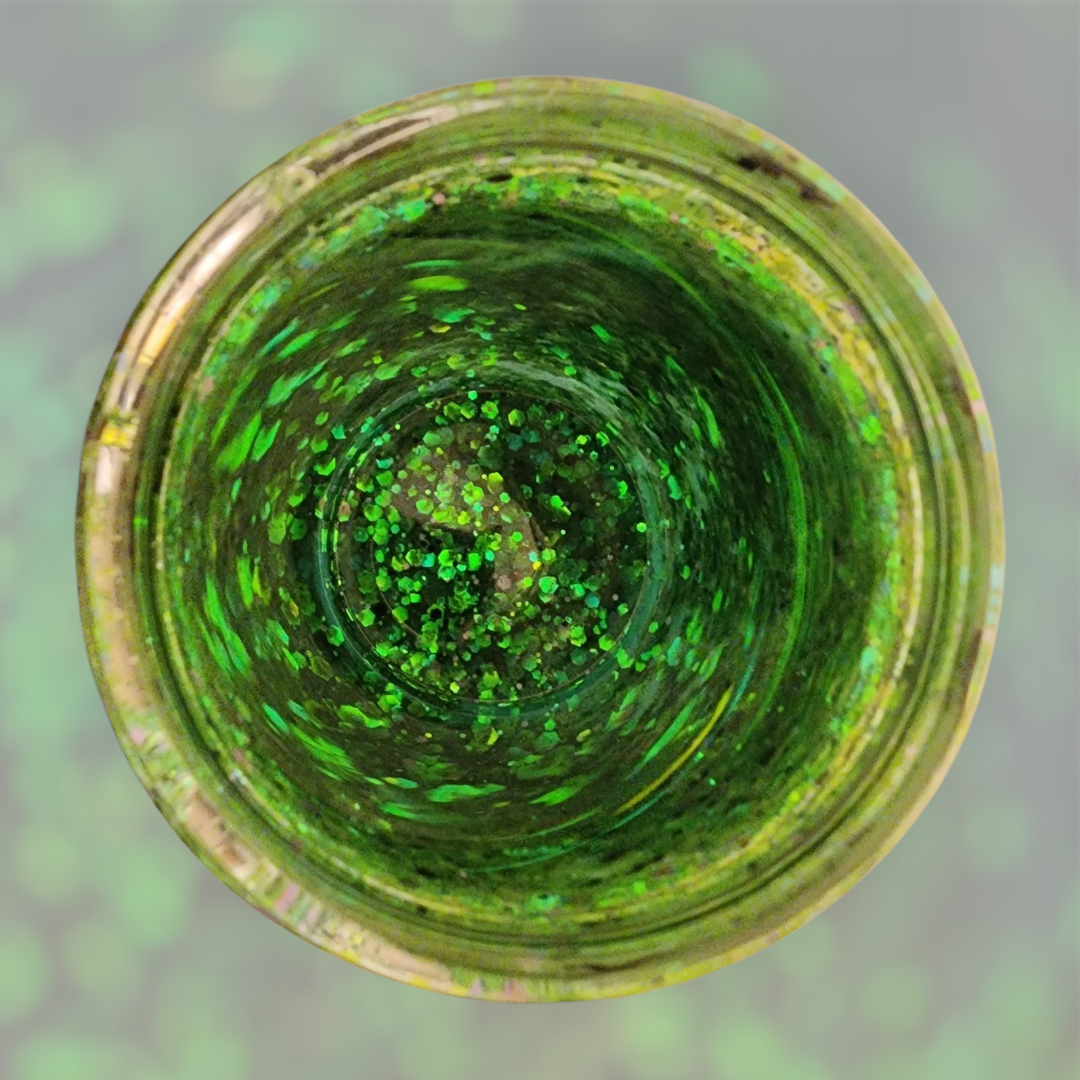 Oogie Boogie Inspired Green Snowglobe Tumbler – 16 oz